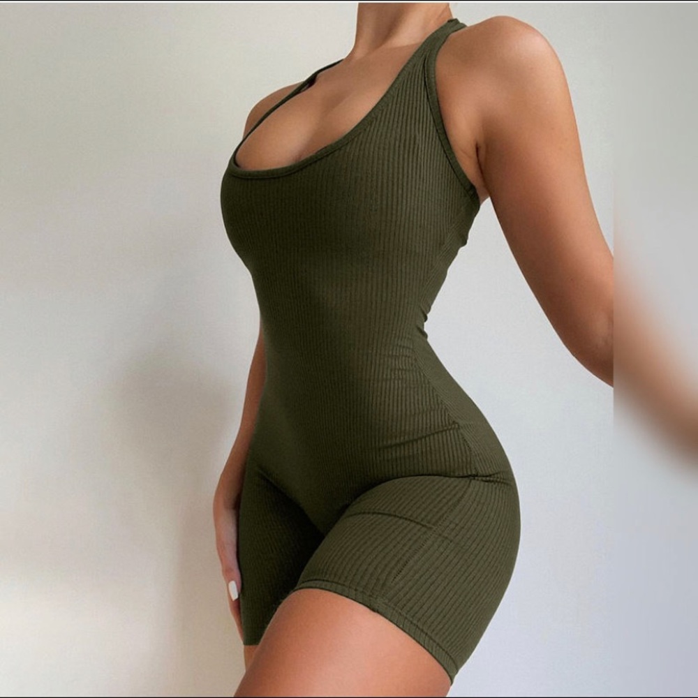 Olive Romper